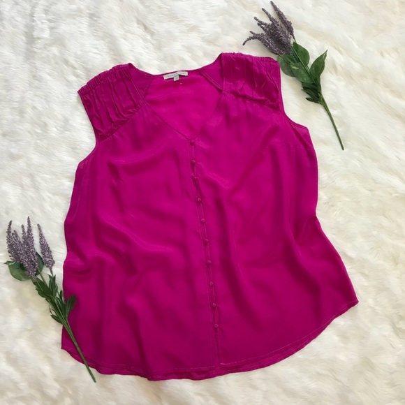 41 Hawthorn Tops - Stitch Fix l 41 Hawthorn 100% Silk Blouse